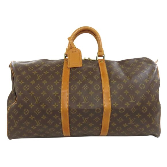 LOUIS VUITTON M41424 Keepall 55 Boston Bag Monogram Canvas Women's - Picture 1 of 11